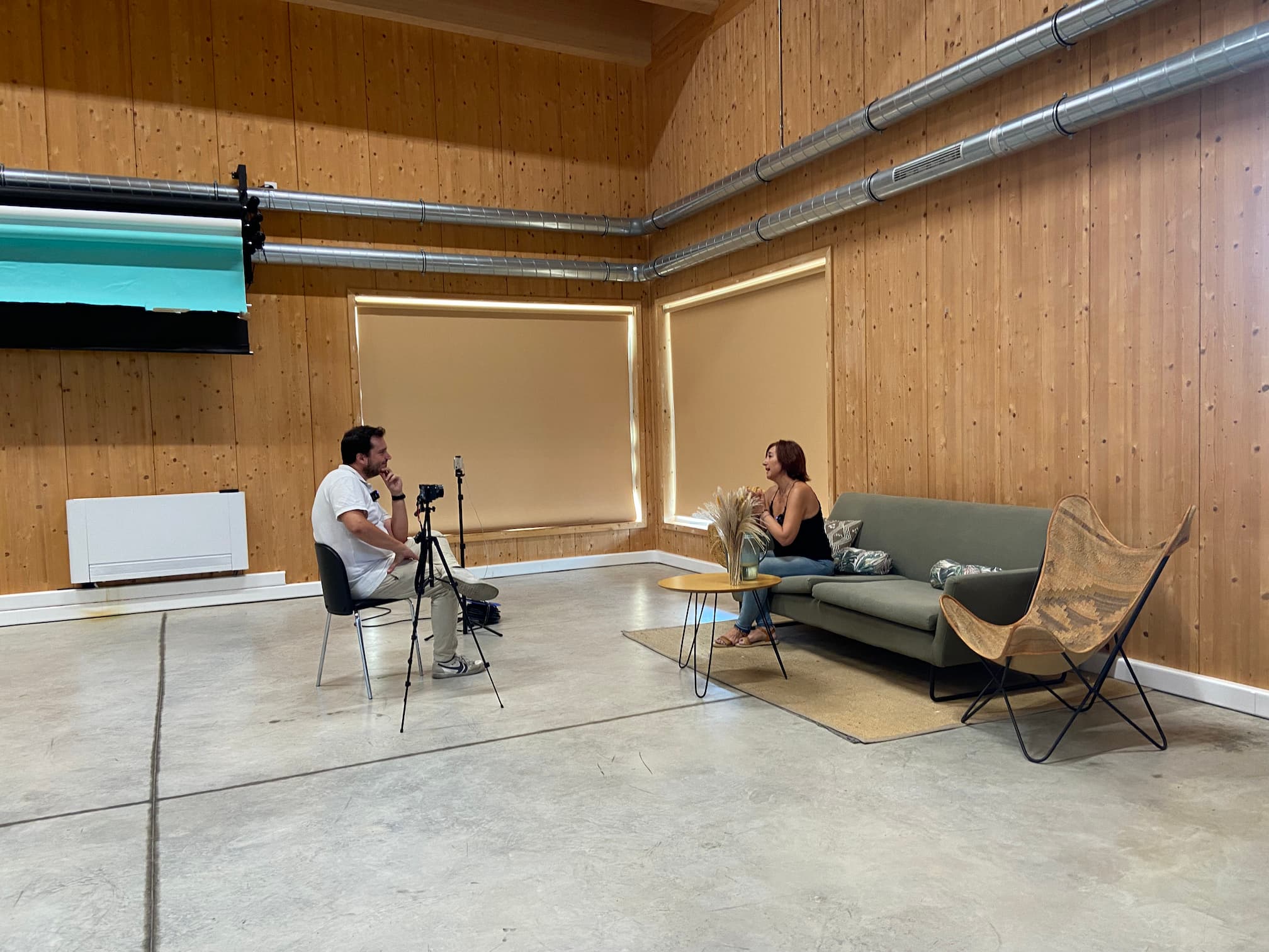 espacio para podcast